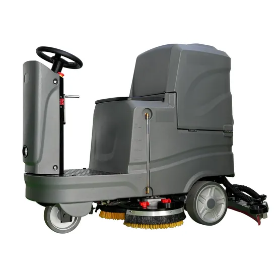Electric Ride-on Road Sweeper Truck Industrial Street Power Broom Sweeper
